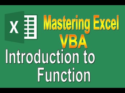 Excel VBA Programming Basics Tutorial # 15 | Introduction to Functions and Optional Arguments