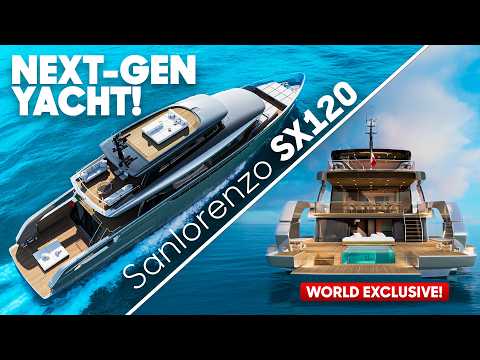 👀 FIRST LOOK Inside the MOST RADICAL Sanlorenzo Yet! Sanlorenzo SX120 Full Yacht Tour & Review