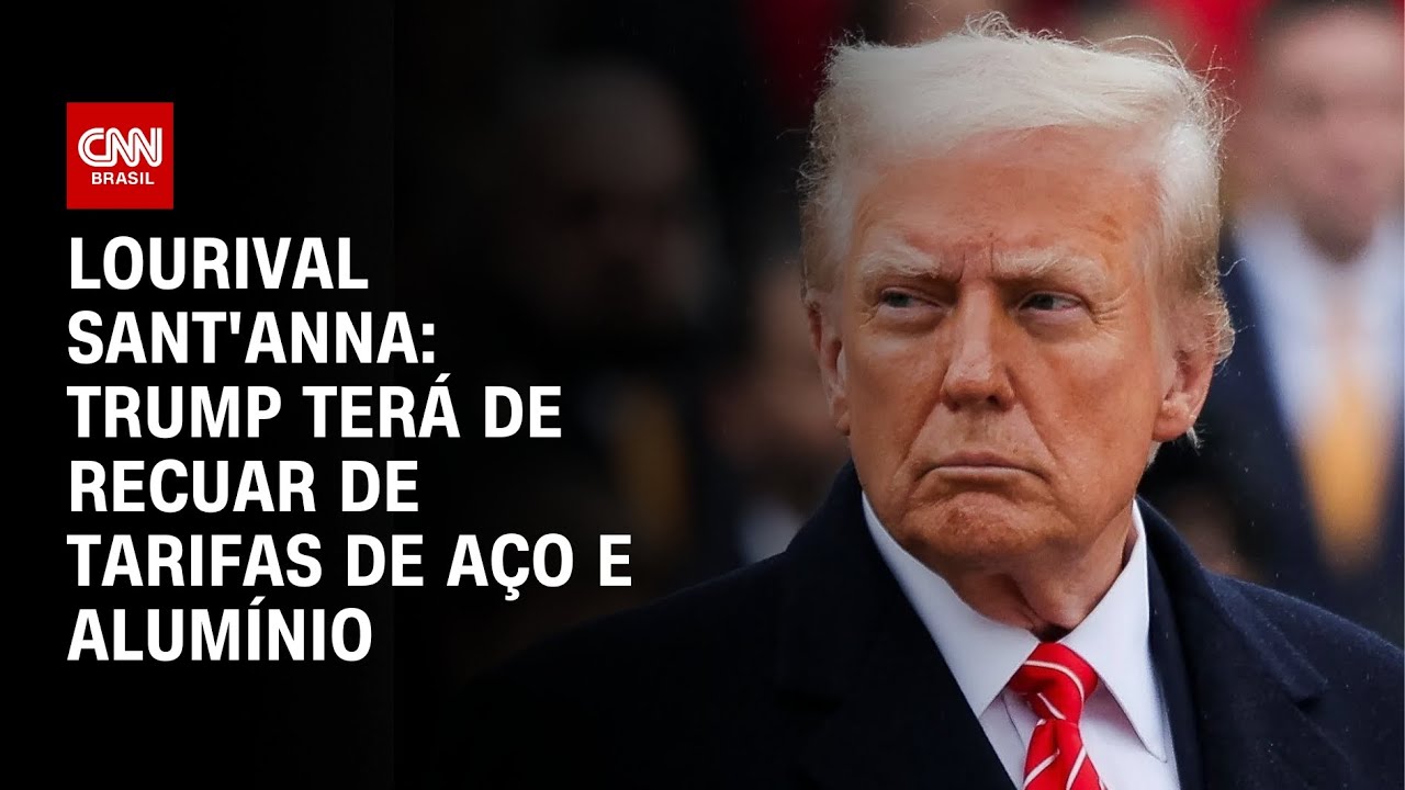Lourival Sant'Anna: Trump terá de recuar de tarifas de aço e alumínio | CNN PRIME TIME