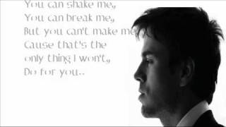 ♡ Enrique Iglesias - ♡ Break me Shake me (+ LYRICS)
