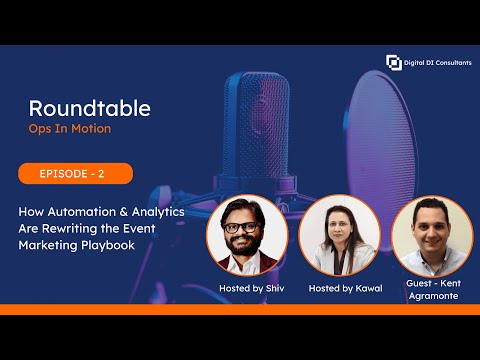 How Automation & Analytics Transform Event Marketing Playbook with Kent Agramonte