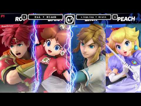 Level 01 Valentine's Doubles - Esé & Blank (Red) vs LingLing & Brett (Blue) WSF