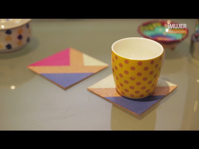 Vídeo relacionado con Widdop & Co - Posavasos de cerámica con respaldo de corcho, diseño de Starship Enterprise, posavasos de Star Trek para el hogar