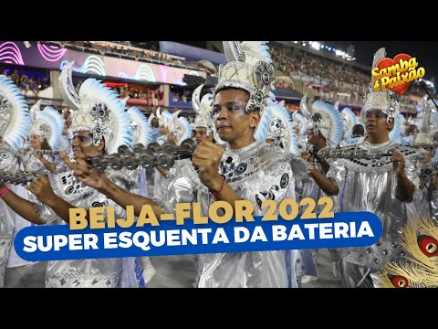 Carnaval 2022: Beija-Flor || Super Esquenta Bateria Soberana Mestres Plínio e Rodney