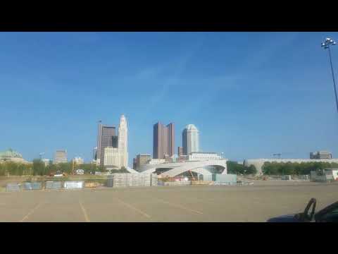 Wrecked my DJI SPARK while getting a great columbus Ohio skyline shot