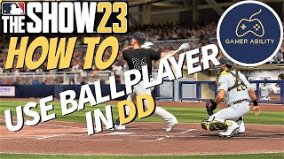 MLB THE SHOW 23 How to Use Ballplayer in Diamond Dynasty