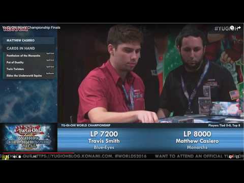 Yu-Gi-Oh! World Championship 2016! Quarter Finals! (Travis Smith vs Matthew Casiero)