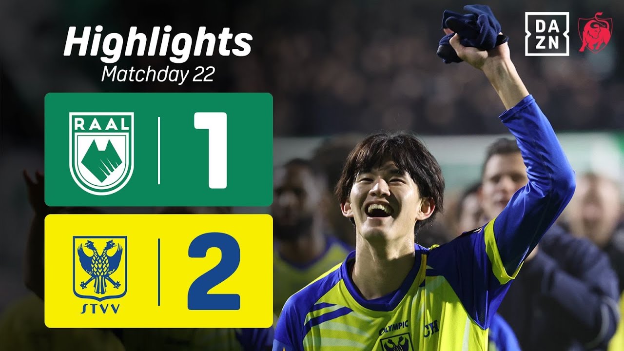 RAAL La Louvière vs Sint Truidense VV Highlights