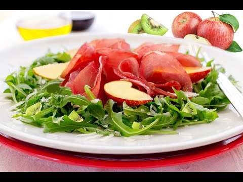 Insalata di misticanza e bresaola