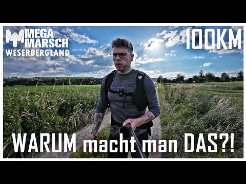 100km under 18 hours | My first mega hike! Weserbergland EXTREME HIKING