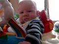 Brody First Time Eating