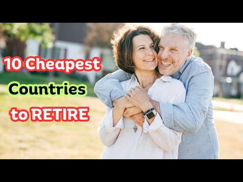 Top 10 CHEAPEST Countries for Comfortable Retirement Under $1600month
