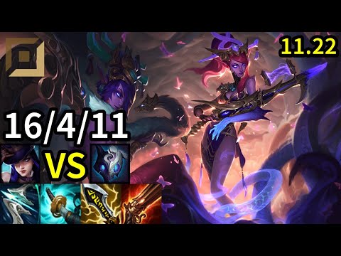 Caitlyn ADC vs Kindred - KR Master | Patch 11.22
