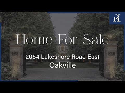 Luxury Home For Sale in Oakville | Regan Irish & Associates | 2054 Lakeshore Road East