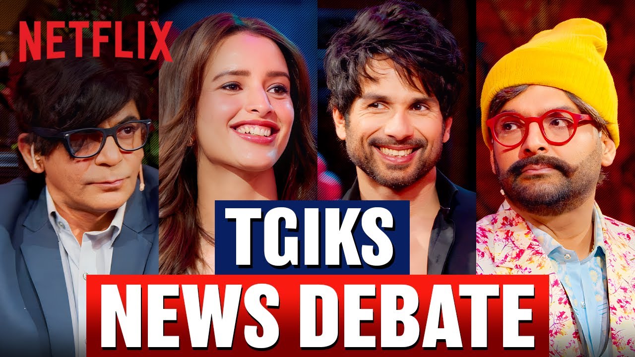 Sunil Grover’s MADDEST Debate Host Mimicry With The Cast Of O’Romeo 🤣 | TGIKS | Netflix India