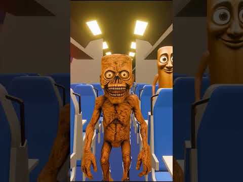 Gulli Bulli and Tung Tung Zombie in Train Best Scenes #gullibulli
