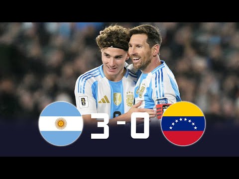 Argentina vs Venezuela Resumen Y Goals | Highlights & Goals 2025