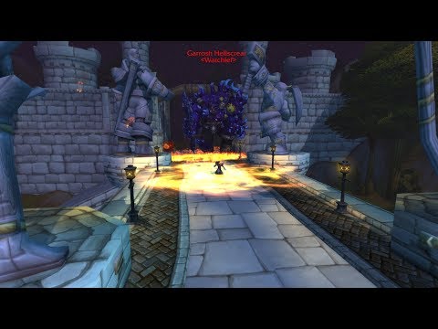 Garrosh Hellscream visits Stormwind (WoW exploration)