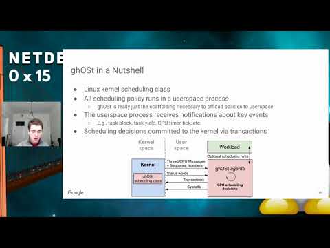 Netdev 0x15 - ghOST Fast & Flexible User Space Delegation of Linux Scheduling