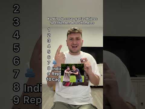Ranking cosas que las mujeres no entienden de los hombres #humor #novios #hombres
