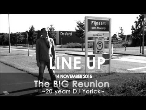 The BIG Reunion - LINE UP Release (14 november 2015, De Parel Fijnaart)