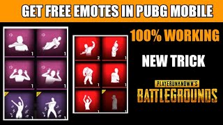 How To Get Free Emotes In Pubg Mobile ! GET Free Emotes In Pubg Mobile
