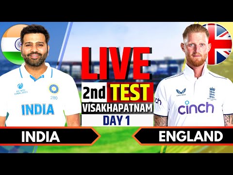 India vs England, 2nd Test, Day 1 | India vs England Live Match | IND vs ENG Live Score & Commentary
