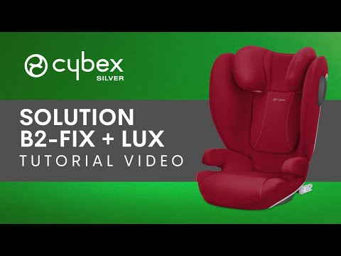 Cybex Solution B2-Fix + Lux Steel grey Детское автокресло 15-36 кг