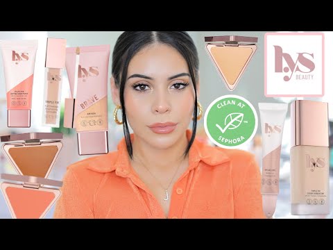 FULL FACE OF LYS BEAUTY: Affordable Clean Makeup At Sephora 🤩