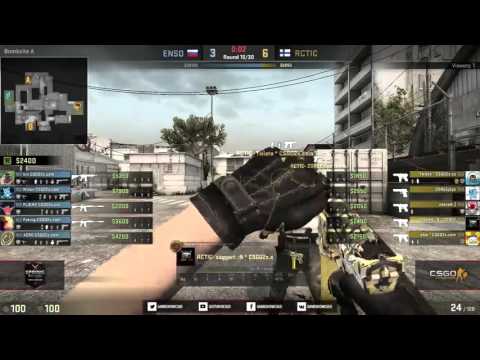 RCTIC vs ENSO Kartta 1 de_cache p3sta Game Show Spring Invitational 2016 12.4.2016