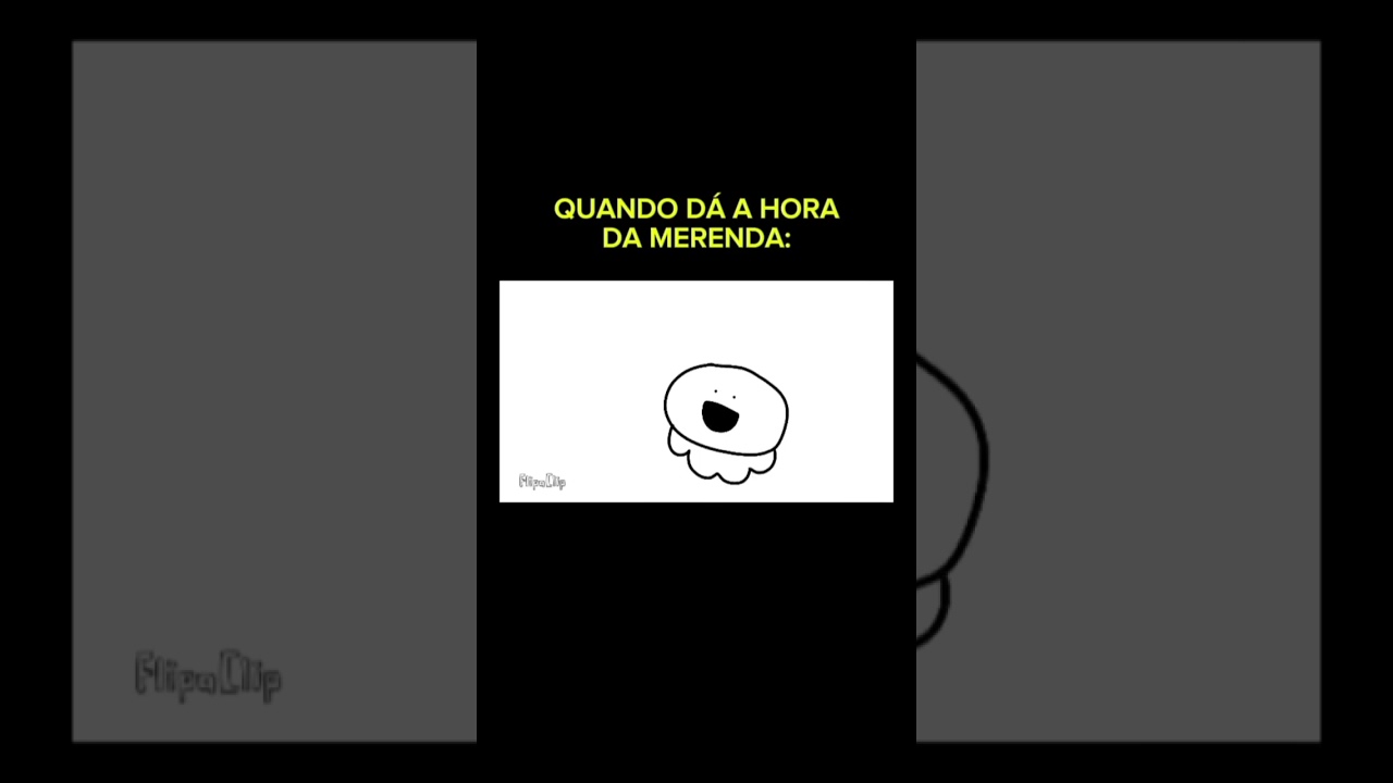 HORA DA MERENDA #animação