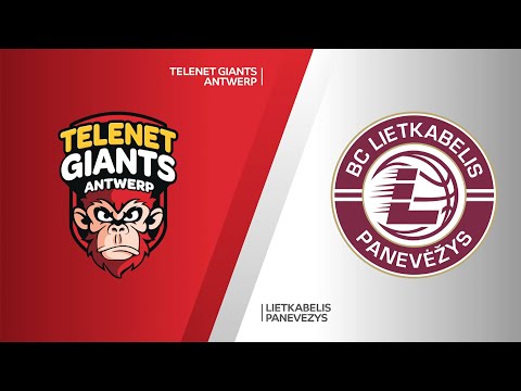 Telenet Giants Antwerp - Lietkabelis Panevezys Highlights | 7DAYS EuroCup, RS Round 9