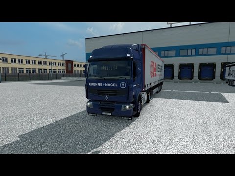 ETS 2 1.27 "Drumuri Europene" Praga (CZ) - Ostrava (CZ)