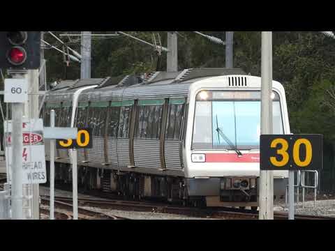 Transperth Walkers/ABB A-series 6/40 Arrives @ Midland Station