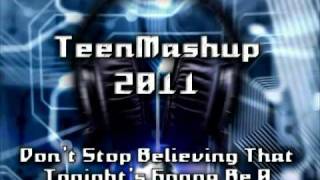 I Gotta Feeling / Don&#39;t Stop Believing - Black Eyed Peas &amp; Glee Cast (DJ TeenMashup)