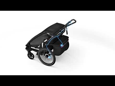 Thule Chariot Sport 2 - Ręcznie aktywowany hamulec tarczowy