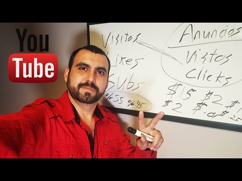 Como se gana dinero con YouTube y porque te pagan $$$