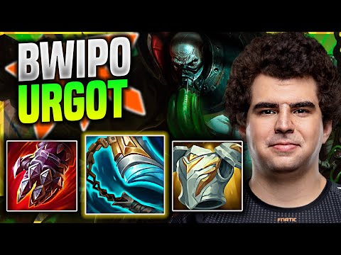 BWIPO IS A MONSTER WITH URGOT! - FNC Bwipo Plays Urgot TOP vs Gangplank! | Challenger TV