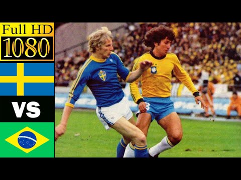 Sweden vs Brazil world cup 1978 | Full highlight | 1080p HD