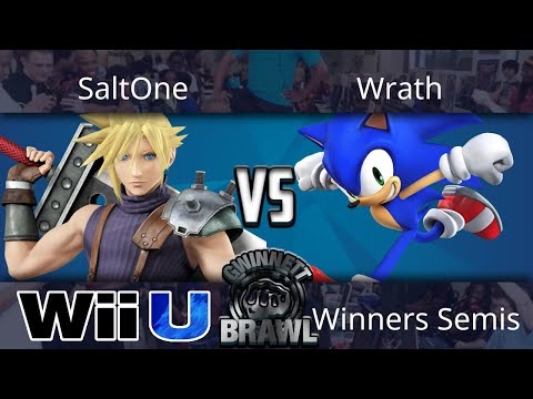 Gwinnett Brawl October 2017 - SaltOne (Cloud) vs Wrath (Sonic) - Smash 4 Winners Semis