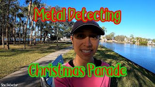 Metal Detecting After Christmas Parade