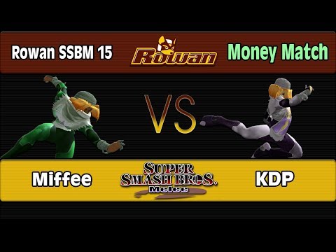 Rowan SSBM 15: Burnt Beans (Sheik) Vs. KDP (Sheik) - Money Match