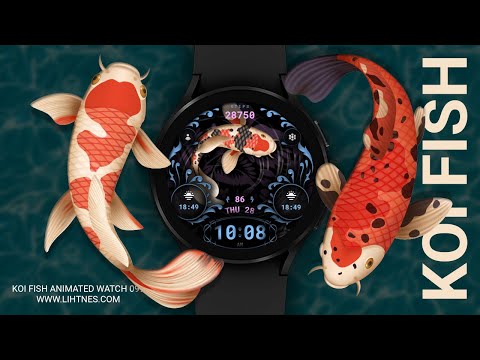 Koi Fish Watchface 099