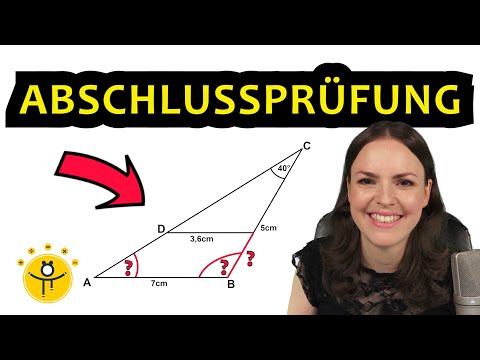 ABSCHLUSSPRÜFUNG Realschule Mathe – Bayern, Strahlensatz, Sinussatz Winkel