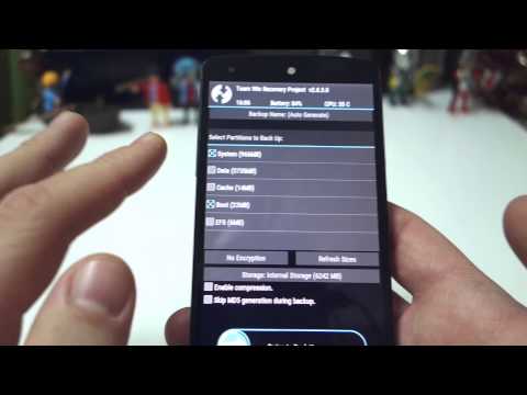 NAndroid Backup via USB-OTG - How to - Nexus 5
