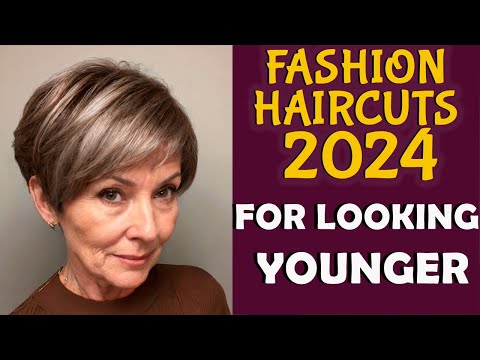 FASHION Short Haircuts 2024 For OLDER WOMEN 50+ 60+ 70+
