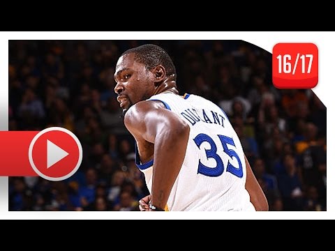 Kevin Durant Full PS Highlights vs Trail Blazers (2016.10.21) - 28 Pts, 7 Reb, 6 Ast, TOO GOOD!
