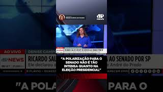 "A polarização para o Senado não é tão intensa quanto na  eleição presidencial" #Shorts