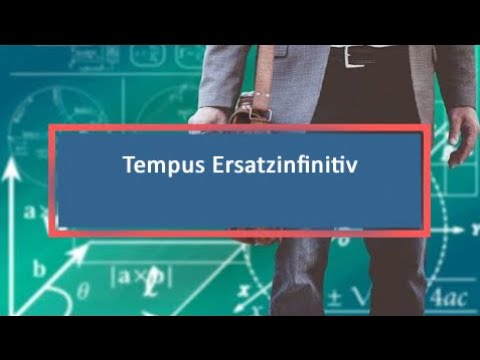 Tempus Ersatzinfinitiv