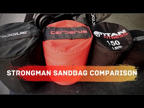 Strongman Sandbag Review | Rogue vs. Cerberus vs. Titan vs. Ludus Imperium vs. Madfitter Garage Gym